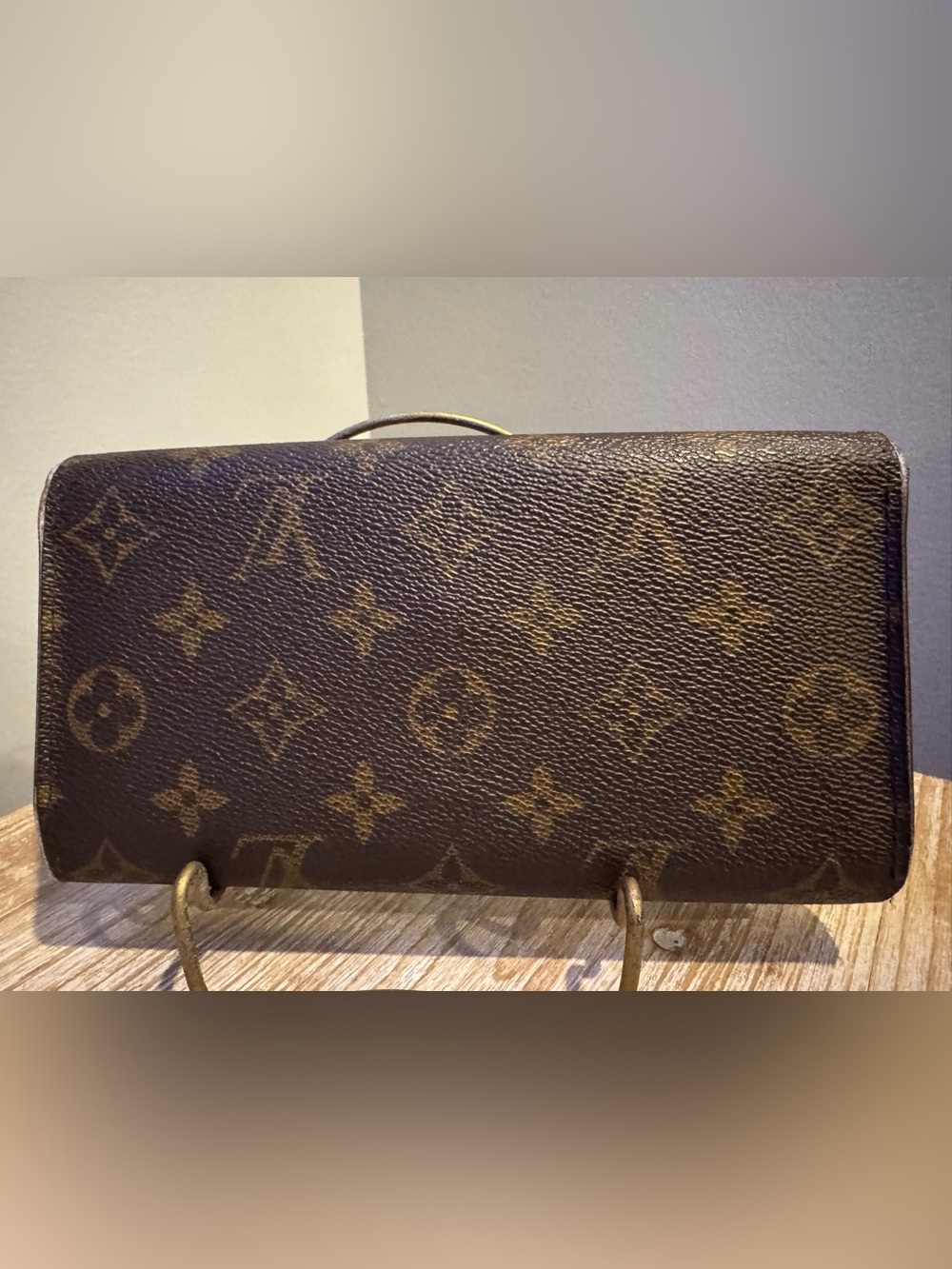 Louis Vuitton Brown Monogram Sarah Long Wallet in Brown - Picture 2 of 16